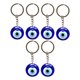 thumbnail image 2 of EeaseMX 6 unids diablo ojo colgante llavero bolso colgante azul ojo llavero, 2 of 7