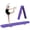 6FT Purple, variant on WoofPaw 6 FT Folding Balance Beam, Gymnastics Floor Beam with Anti Slip Bottom for Kids Adults Home Gym Club School, Teal,Purple