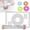 B, variant on 1 Set Clearance Under $12 Stainless Steel Rolling Pin With Mat Rolling Pin Stainless Steel For Prep Rolling Pin Sturdy (I)