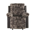 thumbnail image 5 of 6028 Brown 3PC Reclining Sofa-Loveseat-Glider Recliner, 5 of 7