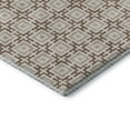 thumbnail image 4 of Addison Rugs Mayfield Washable Transitional Modern Squares Taupe Rectangle Rug, 1'8" x 2'6", 4 of 5