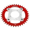 thumbnail image 4 of 104BCD Electric Bike Chainring And Adapter, Accurate 38T 104BCD Chainring Conversion Kit Aluminum Alloy  For Repair Black,Red, 4 of 8