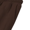 thumbnail image 4 of Breezora Mens Casual Pants Cotton Comfortable with Drawstring Lightweight Breathable Loose Fit Trousers for Spring Summer Hot Weather XL Size Brown, 4 of 6
