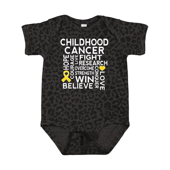 Inktastic Childhood Cancer Awareness Walk Boys or Girls Baby Bodysuit