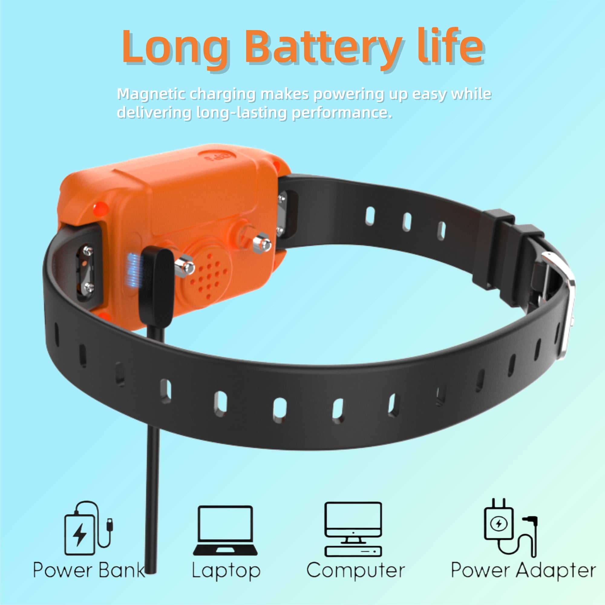 GPS Wireless Dog Fence System, Custom Polygon Boundary Electric Fence for Dogs with Adjustable Warning Strength, Safe Zone Radius 49-6561Ft, IPX7 Waterproof Invisible Fence