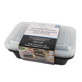 Les - 🤑 Affaire du jour : 15,99€ ! 🔆 Sistema Heat and Eat Lot pour micro-ondes | 4 récipients rectangulaires pour aliments avec couvercle (2x 1 ,25 l + 2x 525 ml