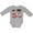 AC-Heather Grey, variant on Inktastic I'm 1 Fire Truck 1st Birthday Boys or Girls Long Sleeve Baby Bodysuit