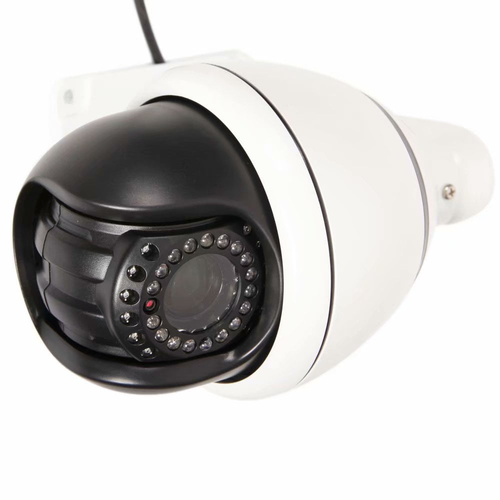 HD Pan 1200TVL IP Security Camera with Builtin Audio, 30X Optical Zoom