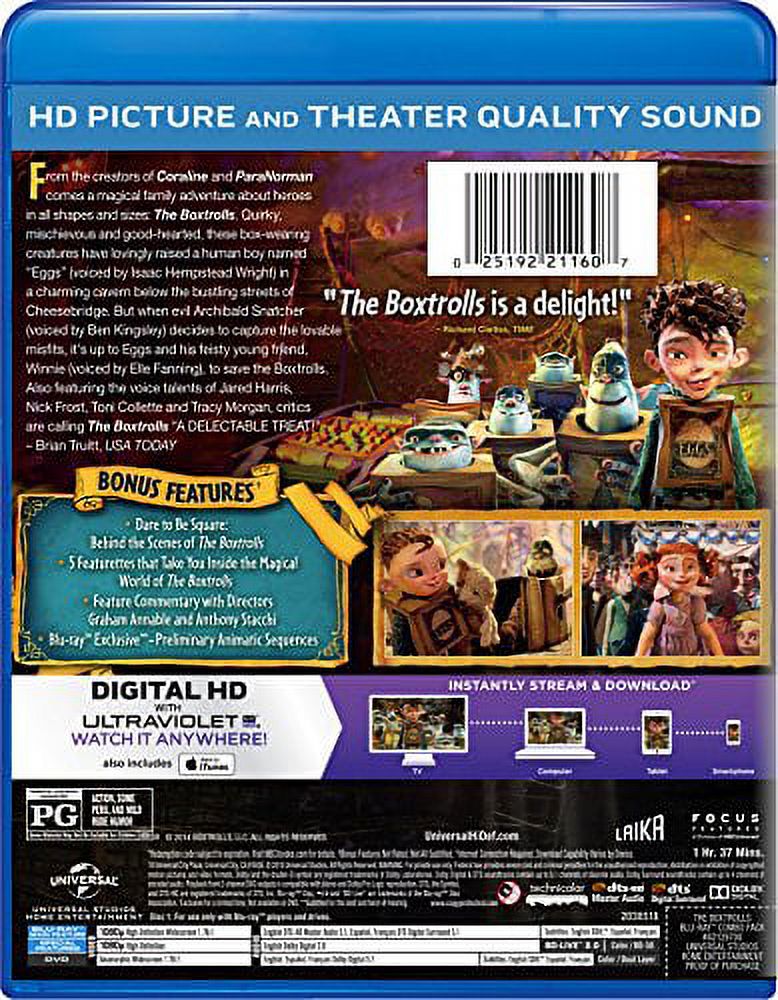The Boxtrolls (Blu-ray) - image 3 of 3