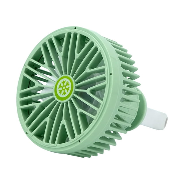 Fan For Car With 3-Speed Adjustment, 360° Rotation, RGB Ambient Light, USB Powered, ABS Construction, 5 V, 5 W
