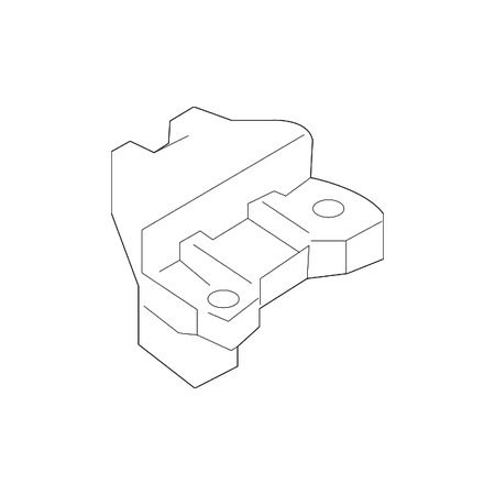 Genuine OE Kia Side Mount Bracket - 21825-D9000