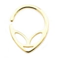 thumbnail image 2 of Alien Bendable Hoop Rings For Nose Septum Ear Cartilage, Daith made of Surgical, 2 of 8
