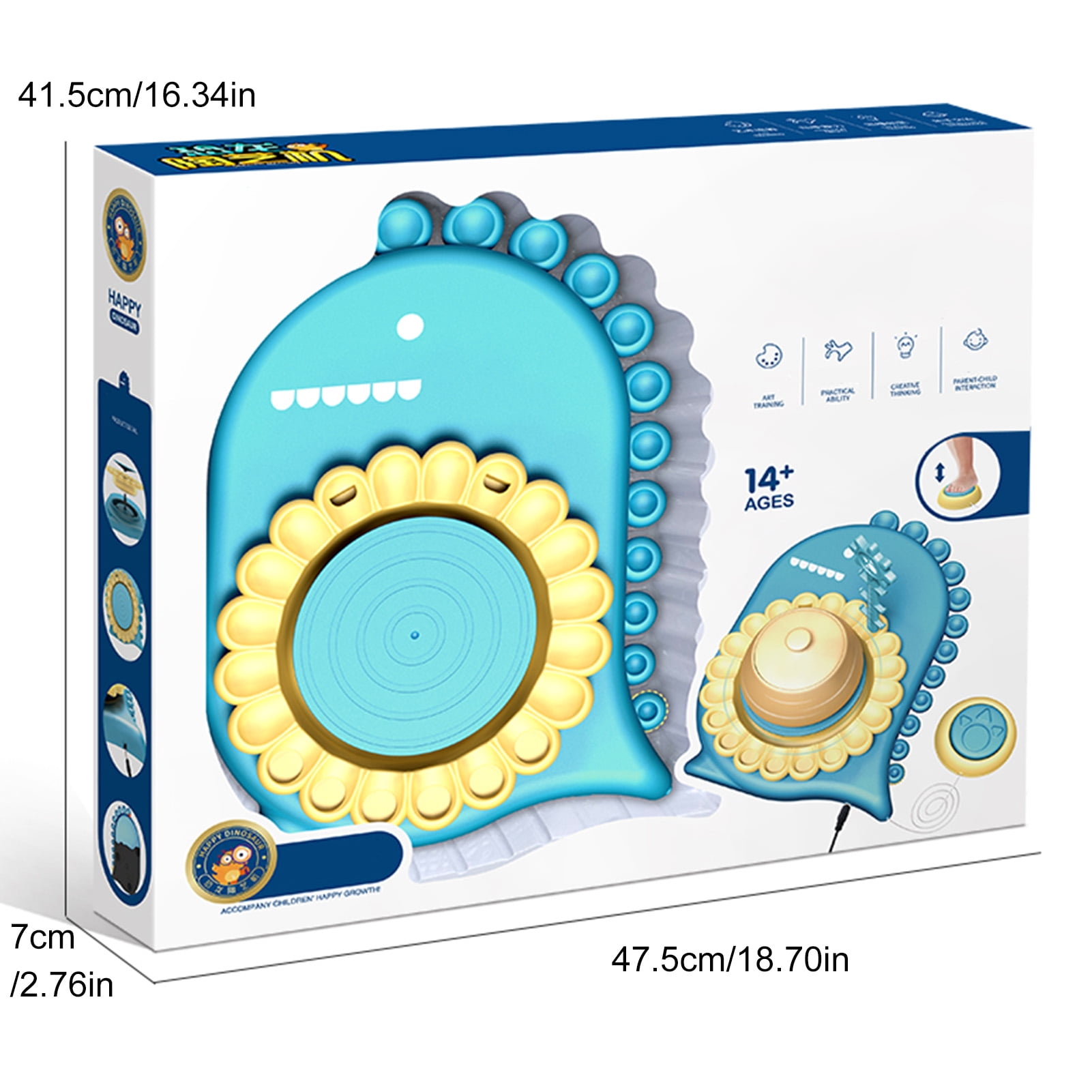 Buy Megawheels Pottery machine set Electric Pottery Wheel Kit Children