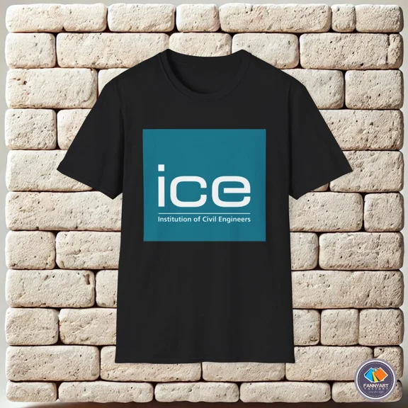 Reprint Rare Institution of Civil Engineers Logo Unisex T-Shirt