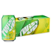 Great Value Twist up Lemon Lime Soda Pop, 12 fl oz, 12 Pack Cans
