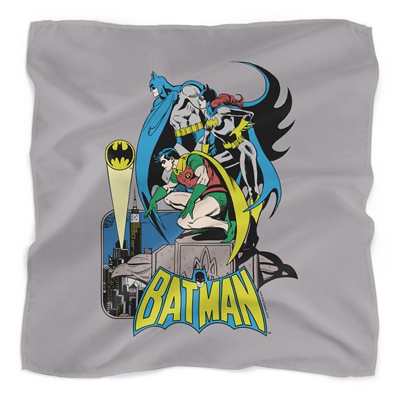 Batman Heroic Trio Bandana (21 in x 21 in)