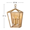 thumbnail image 2 of 3532BK Hinkley Lighting Stinson - 2 Light Wall Sconce in Transitional Style - 10 Inches Wide by 17 Inches High-Black Finish, 2 of 3