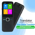 thumbnail image 4 of Dispositivo Traductor de Idiomas, Traductor Instantáneo Portátil Compatible con WiFi/Bluetooth/Offline Bidireccional en Tiempo Real en Línea 137 Idiomas Traductor de Idiomas Inteligente, 4 of 8