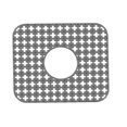 thumbnail image 1 of Práctico escurridor de platos de silicona para mesa, tapete de secado para fregadero, vajilla, almohadilla para encimera, utensilios de cocina para el hogar, suministros con agujero medio gris   JM, 1 of 5
