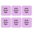 thumbnail image 2 of Bingfone Vintage Let The Adventure Begin1 Leather Drinks Coasters With Set Of 6,Suitable For Home Kitchen,Coffee Cup Coasters Home Gift, 2 of 9