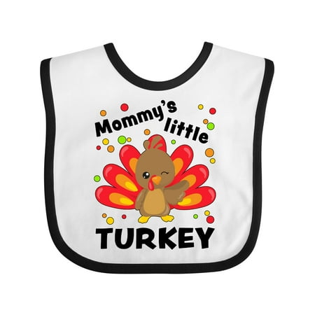 

Inktastic Mommy s Little Turkey Gift Baby Boy or Baby Girl Bib