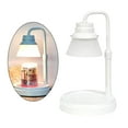 thumbnail image 4 of Lámpara calentadora , de cristal para el hogar, , luz de estado de ánimo, aceite aromático de escritorio Zulema Lámpara de vela más cálida, 4 of 8