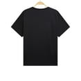 thumbnail image 2 of Men's Casual Fashion T-Shirt, Cartoon Teddy Bear Print, Knitted Polyester, Regular Fit, Round Neck, Stretch Fabric, All-Season, Adult Unisex Top, 2 of 5