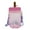 Pink, variant on Straw Cup Portable Healthy Sealing Transparent Drinking Water Bottle for Office