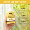 thumbnail image 5 of HHBEAUTY Turmeric Lotion for Spots - Natural Turmeric Skin Brightening Cream for Face & Body - Cleanse Skin, Fight Acne, Even Tone, Clear Scars, Sun Damage, & Discoloration - with Vitamin C, 5 of 6