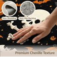 thumbnail image 6 of ODIKA 4'x6' Washable Area Rug Pet Friendly, Non-Shedding Halloween Ghost Skull Pumpkin Welcome Spooky Fiber Doormat Door for Bedroom, Reading Nook, 6 of 7