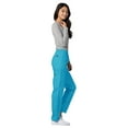 thumbnail image 5 of Adar Universal Scrubs For Women - Tapered Cargo Scrub Pants - 506 - Turquoise - XL, 5 of 7