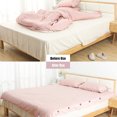 thumbnail image 4 of Lot de 12 pinces à couette en éponge antidérapantes, pour maintenir en place couvertures, draps, rideaux, chaussettes et housses de matelas (gris), 4 of 5