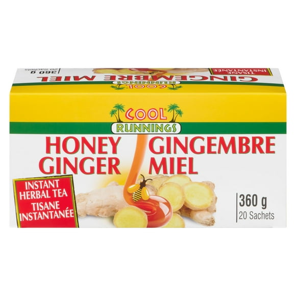 Cool Runnings Gingembre Miel Tisane Instantanée 360g 20 Sacs