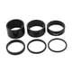 thumbnail image 2 of 6 espaciadores de dirección para bicicleta de montaña, herramientas para bicicleta, anillos de dirección para potencia de bicicleta de 28,6 mm Negro, 2 of 9