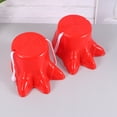 thumbnail image 2 of SHISUYAN 2pcs Stilts Shoes Plastic Claw Shape Training Shoes Outdoor Sports Toy (Red, Rope for Random Style)), 2 of 9