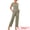 Grey Green, variant on DARING DIVA Women's 2 Pcs Modal Pajama Loungewear Set Long Pants Sweatsuit Grey Green XS