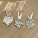 thumbnail image 2 of Pelele de algodón de verano para bebés, niños y niñas, monos con pechera, traje para gatear todo en uno para recién nacidos de estilo coreano, pantalones envolventes para niños, ropa, 2 of 5