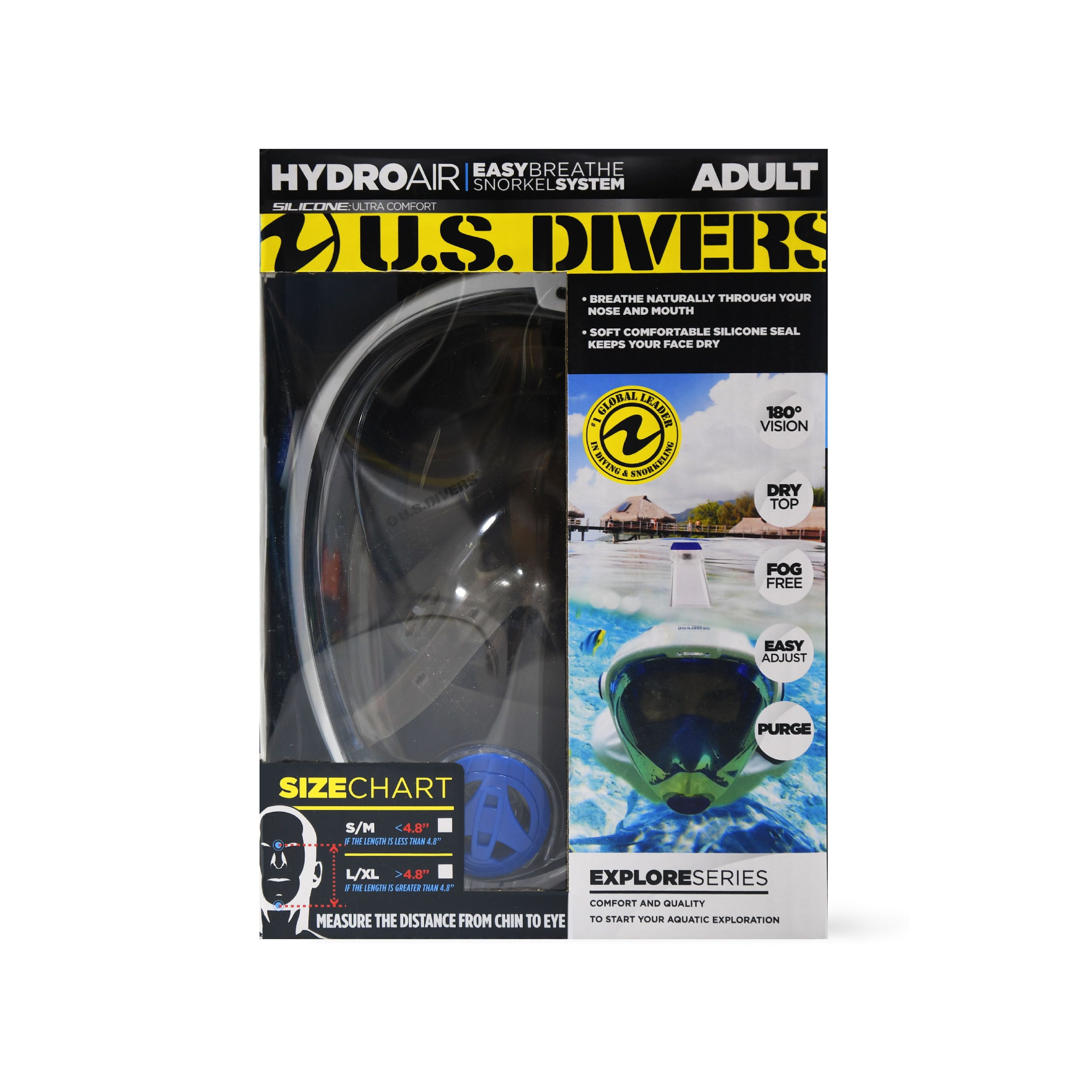 Us Divers Hydroair Full Face Mask Walmart Com Walmart Com