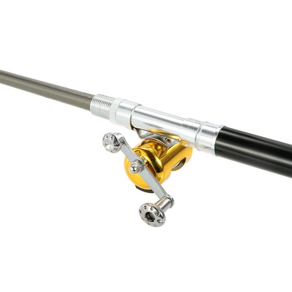 Fishing Rod,Rod Reel Combo Portable Pocket Pen Rod Pole Reel Combo Kit Set Pole Reel Alloy Reel Combo Kit Pocket Pen Rod Pen Rod Pole Set Portable Pocket Kit Set Portable Reel Huiop Rod Hxber