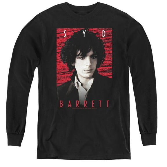 Syd Barrett Syd Youth Long Sleeve T-Shirt Tee Black