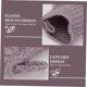 thumbnail image 4 of Exfoliating Bath Gloves DualSided Reversible Design Stretchy Fit Body Scrub for Men and Women Purple, 4 of 4