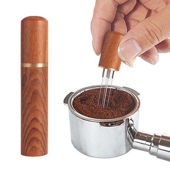Espresso Coffee Stirrer WDT Tool Needle Type Distributor Steel Tamper... Z4L4