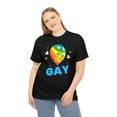 thumbnail image 2 of It's OK to Be Gay LGBT Rainbow Flag Shirt Lesbian Gay Pride Tshirts Shirts for Women Plus Size, 2 of 8