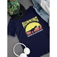 thumbnail image 3 of Running Motivation T-Shirt Men -Smartprints Designs, Male Large, 3 of 4