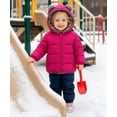 thumbnail image 2 of Aideaone Baby Toddler Winter Fleece Coat Boys Girls Cute Bear Ear Hooded Jackets with Pockets 6M-5T, 2 of 7