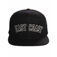 thumbnail image 5 of Original Snapback Custom American Cities State Letters Ajustable Flat Visor Cap (East Coast Black, White Black), 5 of 7