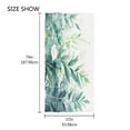 thumbnail image 4 of Ryvnso Flower Leaves Plants Oversized Beach Towel Microfiber Bath Blankets Swimming Fitness 37" x 74", 4 of 5