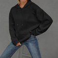thumbnail image 2 of Bovemsi Sweatshirt for Women Oversized Hoodies 2025 Cute Hoodie Plus Size Plain Basic Soft Sweatshirts Tops Fall Winter Comfort Hoodie, 2 of 7
