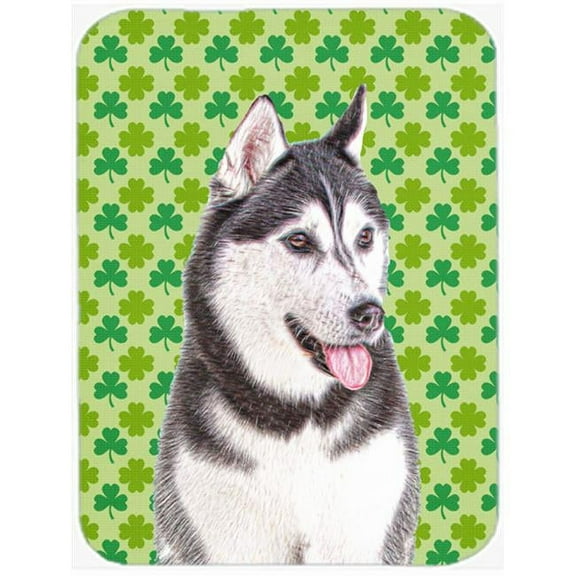 Carolines Treasures St. Patricks Day Shamrock Alaskan Malamute Mouse Pad