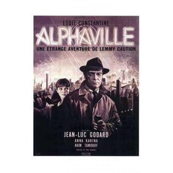 Posterazzi MOV144114 Alphaville Movie Poster - 11 x 17 in.
